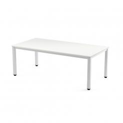 Rocada mesa de oficina serie executive 200x100 blanco/blanco
