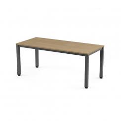Rocada mesa de oficina serie executive 200x80 antracita/ roble