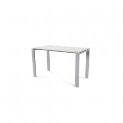 Rocada mesa de oficina serie total 120x60 aluminio / cristal