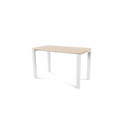 Rocada mesa de oficina serie total 120x60 blanco / haya. DISPONIBLE EN DISTINTOS ACABADOS. CONSÚLTANOS TODAS LAS OPCIONES DISPONIBLES.