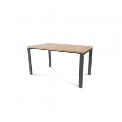 Rocada mesa de oficina serie total 140x80 antracita/ roble