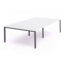 Rocada mesa de oficina serie total 320x163 antracita / blanco