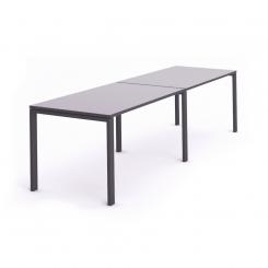 Rocada mesa de oficina serie total 320x80 antracita / gris