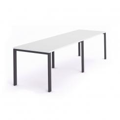 Rocada mesa de oficina serie total 360x80 antracita / blanco