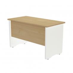 Rocada mesa de oficina serie work 120x60 blanco / roble