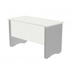 Rocada mesa de oficina serie work 120x60 gris / blanco