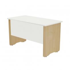 Rocada mesa de oficina serie work 120x60 roble / blanco
