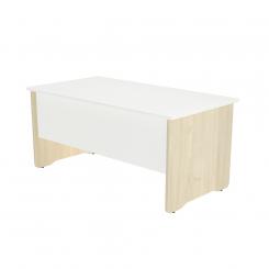 Rocada mesa de oficina serie work 140x60 haya / blanco