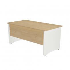 Rocada mesa de oficina serie work 140x80 blanco / roble