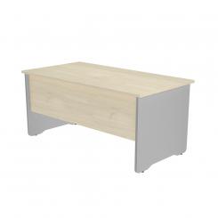 Rocada mesa de oficina serie work 140x80 gris / haya