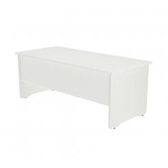 Rocada mesa de oficina serie work 180x80 blanco / blanco
