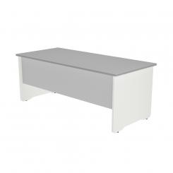 Rocada mesa de oficina serie work 200x80 blanco / gris