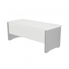 Rocada mesa de oficina serie work 200x80 gris/blanco