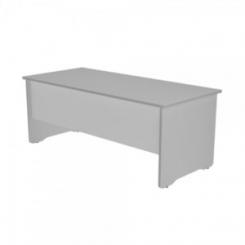 Rocada mesa de oficina serie work 200x80 gris/gris