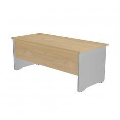 Rocada mesa de oficina serie work 200x80 gris/roble