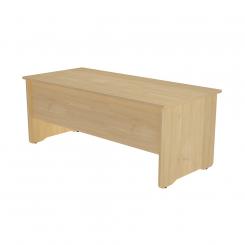 Rocada mesa de oficina serie work 200x80 roble / roble
