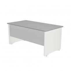 Rocada mesa de oficina serie work160x80 blanco / gris