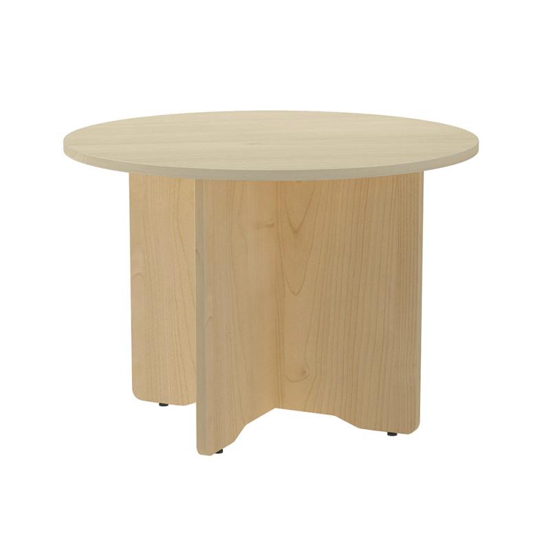rocada-mesa-de-reuniones-redonda-100cm-de-diametro-altura-74cm-color-pata-antracita-tablero-haya