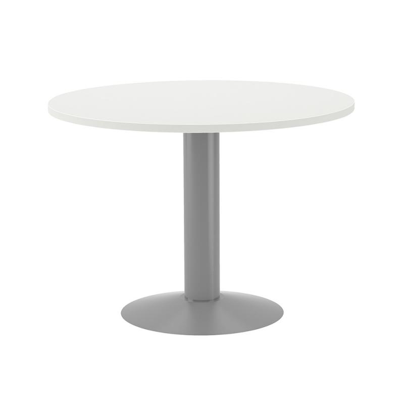 rocada-mesa-de-reuniones-redonda-100cm-de-diametro-altura-74cm-color-pata-metalica-gris-tablero-blanco