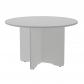 rocada-mesa-de-reuniones-redonda-120cm-de-diametro-altura-74cm-color-pata-gris-tablero-gris