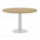 rocada-mesa-de-reuniones-redonda-120cm-de-diametro-altura-74cm-color-pata-metalica-blanca-tablero-roble