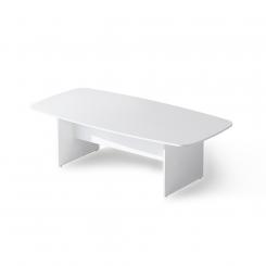 ROCADA Mesa Meeting de reuniones Rectangular 240X120X74 Blanco / Blanco
