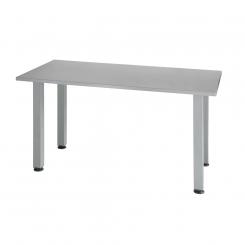 Rocada mesa modular rectangular color gris 140x70cm