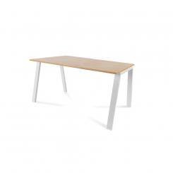 Rocada mesa serie blanca 140x80 blanco/ roble