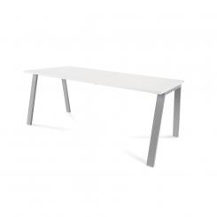 Rocada mesa serie blanca 180x80 alum /  blanco