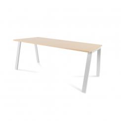 Rocada mesa serie blanca 180x80 blanco / haya. DISPONIBLE EN DISTINTOS ACABADOS. CONSÚLTANOS TODAS LAS OPCIONES DISPONIBLES.