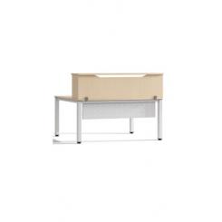 Rocada modulo recepción altillo 140cm haya / haya. medidas 140x40x30cm. (mesa no incluida en el precio, se compra aparte)