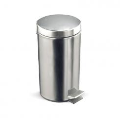 ROCADA Pack Papelera Con Pedal Inoxidable De 3L (6U)