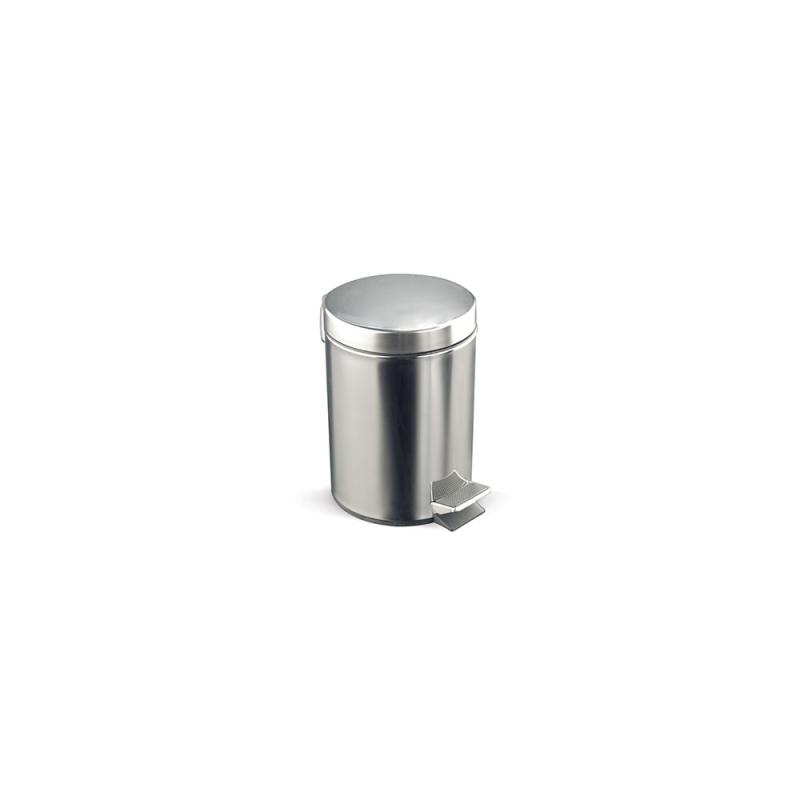 ROCADA Papelera Con Pedal Inoxidable De 12L