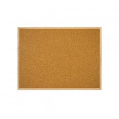 ROCADA Pizarra De Corcho Natural Con Marco De Pino 40*60 (Pack 10 Uni)