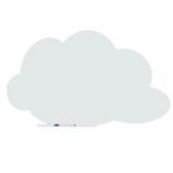 Rocada pizarra skinshape con forma cloud 75x115cm color RAL 9010
