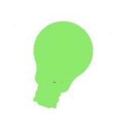 Rocada pizarra skinshape con forma idea 75x115cm color verde
