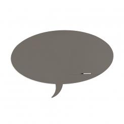 Rocada pizarra skinshape con forma talk 75x115cm color RAL 7039