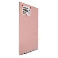 Rocada pizarra skinwhiteboard lacada magnética 100x150cm color rosa