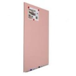 Rocada pizarra skinwhiteboard lacada magnética 75x115cm color rosa