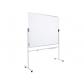 Rocada pizarra vitrificada de doble cara con soporte volteable 120x150cm