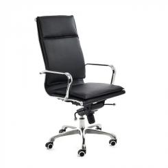 ROCADA Silla Dirección Imitación Piel Rd-986 Negro Hasta Fin De Existencias