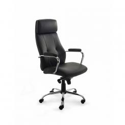 ROCADA Silla Dirección Imitación Piel Rd-986 Negro Hasta Fin De Existencias