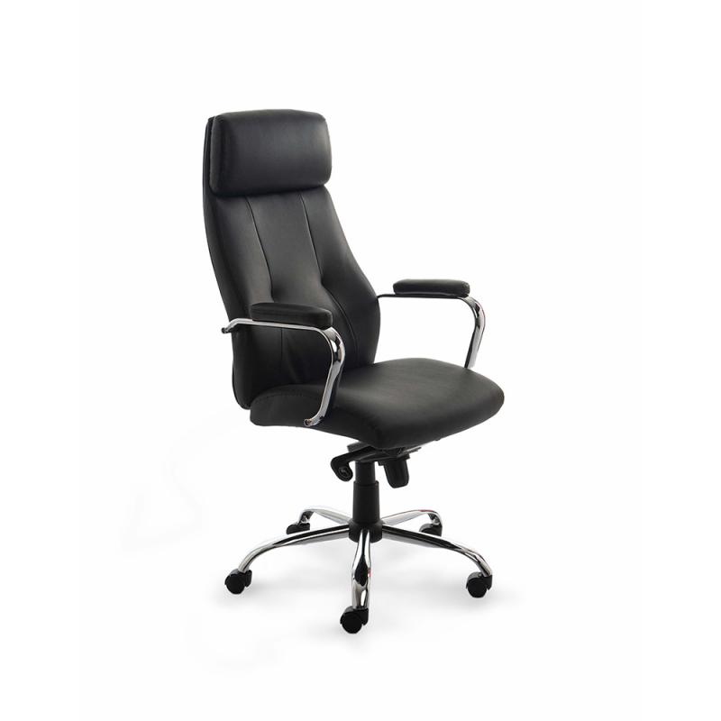 ROCADA Silla Dirección Imitación Piel Rd-986 Negro Hasta Fin De Existencias