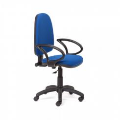 ROCADA Silla Oficina Rd-930/3 Azul Tela Ignifuga + Juego De Brazos