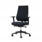 ROCADA Silla Oficina Rd-930/4 Negro Liso Ignifugo + Juego De Brazos Rd956