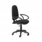 ROCADA Silla Oficina Rd-930/4 Negro Liso Ignifugo + Juego De Brazos Rd956
