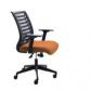 rocada-silla-oficina-respaldo-malla-negra-asiento-tapizado-naranja