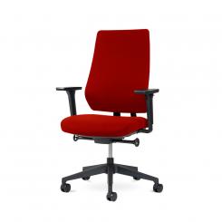 Rocada Silla operativa profesional 934. Color asiento rojo.