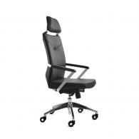 ROCADA Silla Símil Piel Dirección Rd-998 Negro Con Reposacabezas Rd-952