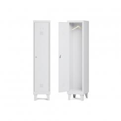 Rocada taquilla 300 1 modulo 1 puerta cuerpo blanco RAL9003 + puerta blanco RAL9003